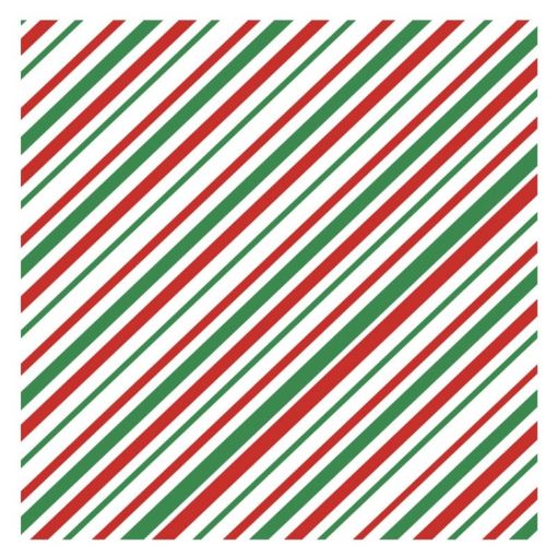 Picture of 100sheets/Pack Striped Baking Greaseproof Paper Food Placemat Paper, size: 30x30cm (Red Green)