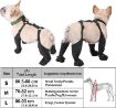 Picture of Waterproof Dog Boots Anti-Slip Dog Shoes Pet Paw Protector, Size: L (Black)