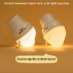 Picture of Ice Cream Duck Cartoon Night Light Bedroom USB Charging Ambient Lamp (Yellow And White)