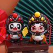 Picture of Sichuan Opera Face Chinese Style Face Change Crafts Ornament Children Toy (Yellow)