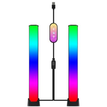 Picture of SMD Colorful 5050 RGB E-Sports Table Remote Control Small Night Light USB Smart Rhythm Atmosphere Light