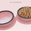Picture of Silicone Folding Pet Bowl Outdoor Portable Double Bowl Anti-Sigh Slowly Eclipse Retractable Dog Pot (Pink)