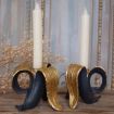 Banana Candle Holder Resin Ornament (Golden) - 4