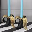 Banana Candle Holder Resin Ornament (Golden) - 5