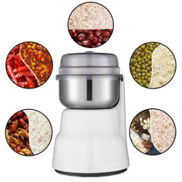 Picture of Household Coffee Grain Grinding Machine Crusher Grinder, Spec: EU Plug (White)