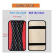 PU Leather Car Armrest Cover 32x19cm (Black) - 4