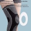 Picture of Dual Spring Support Silicone Sports Brace Fitness Protective Pads, Specification:L Size (Grey)