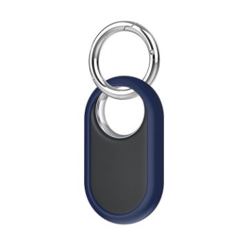 Samsung Galaxy SmartTag2 Tracker Silicone Protective Case - Deep Blue - 1