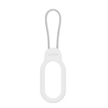 Samsung Galaxy SmartTag2 Loss Prevention PC Case - White - 1