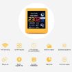 Picture of Wifi Networked Weather Clock No APP Required Photo Album with Gif Animation (Yellow)