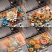 3D Oil Painting Diatom Mud Absorbent Floor Mat Non-slip Carpet - 2