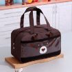 Picture of Cartoon Portable Lunch Bag Oxford Cloth Insulation Meal Bag, Style: Horizontal Coffee