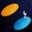 Picture of Pet Toys Dog Training Interactive Bite Resistant Floating Discs (Orange)