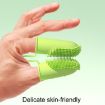 Pet Teeth Cleaning Finger Toothbrush for Dogs and Cats (Blue Green) - 8
