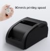 Picture of 58mm USB Computer Version+Mobile Bluetooth Automatic Order Takeout Receipt Cashier Thermal Printer (US Plug)