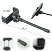 Live Beauty Ring Light Phone Clip Stand - Black - 4