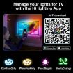 Picture of HDMI Sound Light Synchronizer RGB Smart APP Controll TV Background Wall Atmosphere Lights, Plug: US Plug
