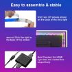 Picture of HDMI Sound Light Synchronizer RGB Smart APP Controll TV Background Wall Atmosphere Lights, Plug: UK Plug