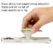Picture of Macaron Drip Fan Shape Cell Phone Holder Magsafe Magnetic Lazy Holder Phone Airbag Support (Light Blue)