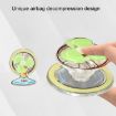 Picture of Macaron Drip Fan Shape Cell Phone Holder Magsafe Magnetic Lazy Holder Phone Airbag Support (Light Blue)
