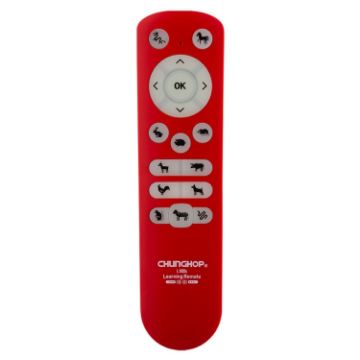 Picture of CHUNGHOP Twelve Zodiac Animal Button Multi-Function 17-Button Remote Control (Red)