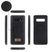 Samsung Galaxy S10 Zipper Wallet Leather Phone Case - Black - 3
