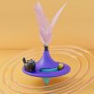 Picture of Cats Gyro Carousel Toy Pet Amusement And Boredom Relieving Toys (Purple)