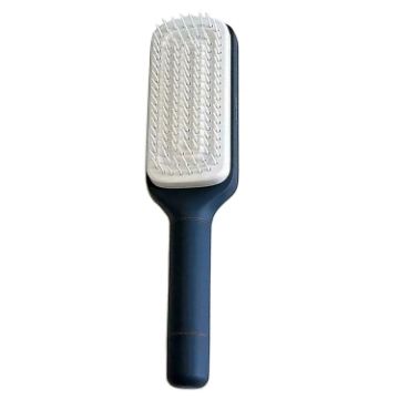 Picture of Convenient Clean Hair Rotating Retractable Comb Teeth Smooth Hair Lifting Comb (Gray)