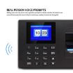 Picture of Fingerprint Recognition Voice Broadcast Smart Report Generation Attendance Machine, Model: Black US Plug