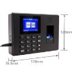 Picture of Fingerprint Recognition Voice Broadcast Smart Report Generation Attendance Machine, Model: Gold US Plug