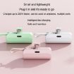 Picture of 5000mAh 2 In 1 Portable Mobile Power Fast Charger Pocket Wireless Capsule Charger, Interface: Type-C (Pink)