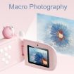 Picture of V1 1080P/30FPS 50 Million Dual-Camera Macro Children Digital Video Camera Handheld DV, Color: Pink