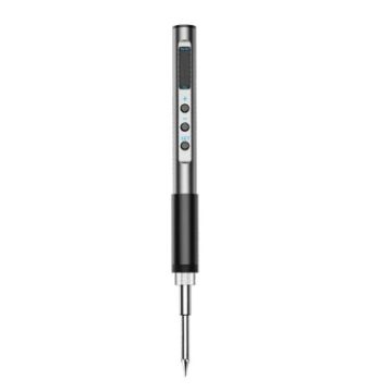 Picture of T12-BC2 PTS100 Intelligent Portable Digital Display Small Constant Temperature Repair Soldering Iron PD65W Powered Mini Soldering Station