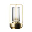 Picture of Vintage All Aluminum Cross Table Lamp Hotel Portable Outdoor Camping Touch Night Light, Battery Capacity: 2600mAh (Bronze)