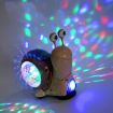 Picture of Children Electrical Crawling Snail Toys Sound And Light Projection Snail Fun Toys (Gray)