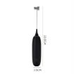 Picture of Cordless Handheld Milk And Coffee Frother Household Small Baking Mixing Tool (Black)
