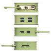 Picture of BS10H 10 In 1 Type-C Docking Station Multifunction USB Hub 100Gb Ethernet Port (Green)