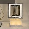 16 Colors 3D Rotating Bedside Lamp Night Light LED Rechargeable - 1