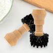 Picture of Small Coffee Powder Cleaning Brush Coffee Machine Brewing Heading Sweeping Brooch (Black)