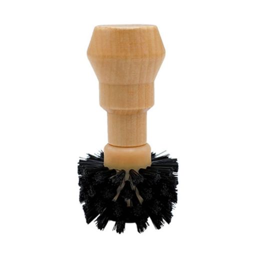 Picture of Large Coffee Powder Cleaning Brush Coffee Machine Brewing Heading Sweeping Brooch (Black)