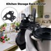 Picture of For Thermomix TM5 TM6 Storage Rack Holder Food Processor Accessories (Black)
