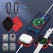 15W 3 In 1 Magnetic Wireless Charger - Silver - 2