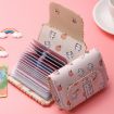 Picture of Mini Cute Cartoon Multi-card Slot Credit Card Holder Change ID Storage Bag, Color: Pink-Rabbit