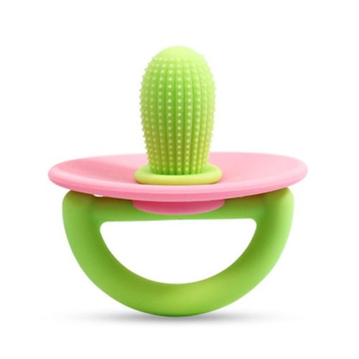 Silicone Cactus Teether Baby Anti Teething Sticks Toys - 1