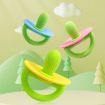 Picture of Silicone Cactus Teether Baby Anti Teething Sticks Toys (Green And Pink)