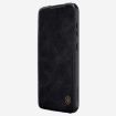 NILLKIN QIN Series Pro Leather Phone Case for Samsung Galaxy A55 - Black - 2