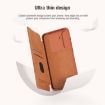 NILLKIN QIN Series Pro Leather Phone Case for Samsung Galaxy A55 - Brown - 5