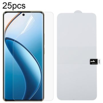Picture of For Realme 12 Pro/12 Pro + 25pcs Full Screen Protector Explosion-proof Hydrogel Film