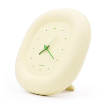 Picture of Desktop Wall-mounted Dual-purpose Decorative Silent Bubble Clock (Yellow)