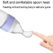 Picture of Baby Silicone Bottle Squeezeable Feeding Spoon Childrens Supplementary Bottle Feeder (Green)